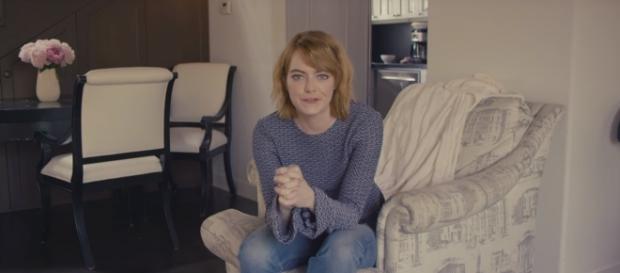 Emma Stone - YouTube screenshot | Vogue/https://www.youtube.com/watch?v=N8HqyuLBqnU Emma Stone - YouTube screenshot | Vogue/https://www.youtube.com/watch?v=N8HqyuLBqnU