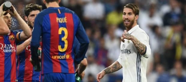 Gerard Piqué et Sergi Ramos - Liga Gerard Piqué et Sergi Ramos - Liga