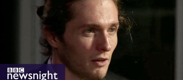 Raffaele Sollecito, "To rebuild my image before rebuilding my life." BC news night | YouTube Raffaele Sollecito, "To rebuild my image before rebuilding my life." BC news night | YouTube