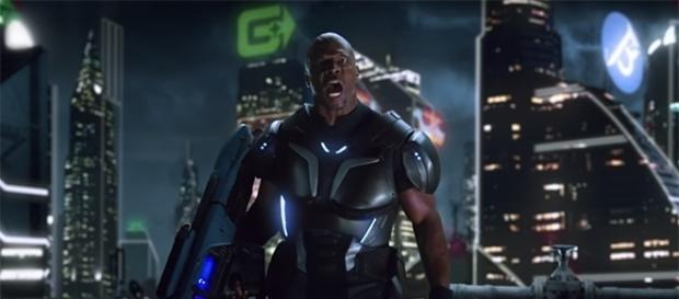 Terry Crews stars in "Crackdown 3" as Commander Jaxon. (YouTube/Xbox) Terry Crews stars in "Crackdown 3" as Commander Jaxon. (YouTube/Xbox)