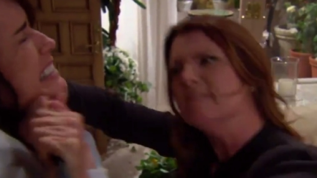 Botte tra Sheila e Quinn Fuller