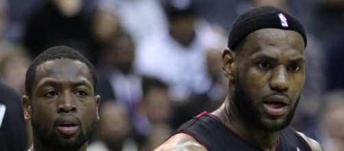 Dwyane Wade back with the Miami Heat or LeBron James? - image source: Keith Allison/Flickr - flickr.com