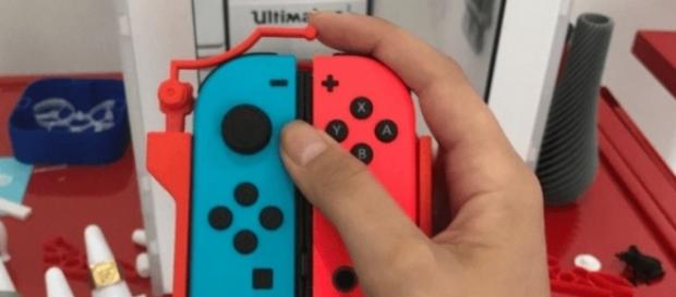 A single-hand Joy-Con adapter for Nintendo Switch | AbleGamers/Twitter A single-hand Joy-Con adapter for Nintendo Switch | AbleGamers/Twitter