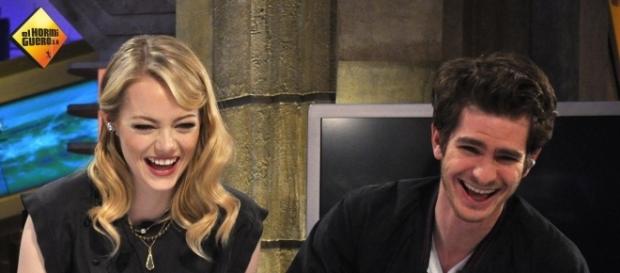 Emma Stone and Andrew Garfield El Hormiguero via Flickr Emma Stone and Andrew Garfield El Hormiguero via Flickr