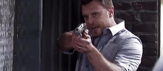 'General Hospital' spoilers - Jason shot in mob confrontation - Burton to blame? (via YouTube GHTime427) 'General Hospital' spoilers - Jason shot in mob confrontation - Burton to blame? (via YouTube GHTime427)