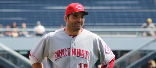 Joey Votto belted a three-run homer for the Reds -- Blackngold29 via WikiCommons Joey Votto belted a three-run homer for the Reds -- Blackngold29 via WikiCommons