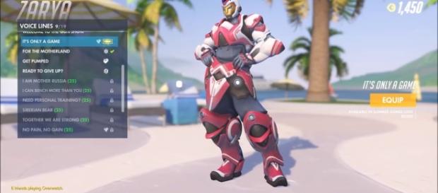 'Overwatch' Zarya's voiceline inspired by NHL goaltender Ilya Bryzgalov(Overmeme/YouTube Screenshot) 'Overwatch' Zarya's voiceline inspired by NHL goaltender Ilya Bryzgalov(Overmeme/YouTube Screenshot)