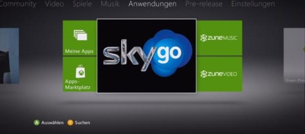 Sky Go war nur Dank einer App auf der Xbox 360 auf dem TV legal anzuschauen / Foto: videogameszone.de Sky Go war nur Dank einer App auf der Xbox 360 auf dem TV legal anzuschauen / Foto: videogameszone.de