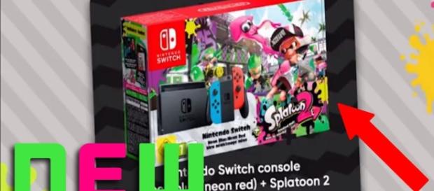The 'Splatoon 2' Switch bundle. (image source: YouTube/Emoji Ethan) The 'Splatoon 2' Switch bundle. (image source: YouTube/Emoji Ethan)