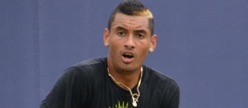 Nick Kyrgios booked his 100th tour-level victory after beating Rafael Nadal -- Carine06 via WikiCommons