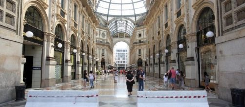 Barriere antisfondamento in Galleria a Milano