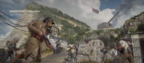 'Call of Duty: WWII' Hardpoint in the game shown in Gibraltrar & other maps