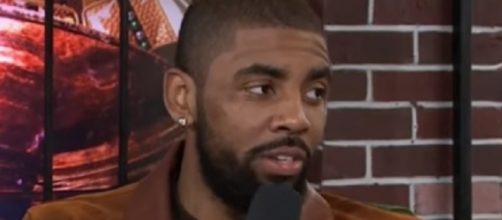 Kyrie Irving shaved his beard for the filming of a movie -- NBALife via YouTube