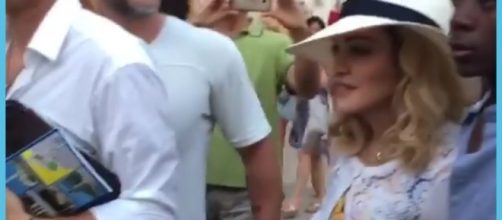 Madonna è a Lecce: ecco il video.