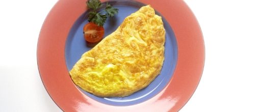 Omelet on plate via Pixabay (no attribution required)