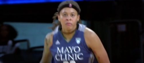 Seimone Augustus scored 10 points and dished out eight assists in a Minnesota Lynx blowout win over Indiana. [Image via WNBA/YouTube]