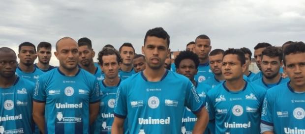 Jogadores do São Bento se juntaram à corrente do bem Jogadores do São Bento se juntaram à corrente do bem