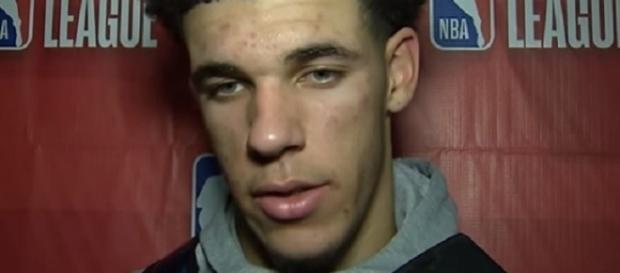 Lonzo Ball was picked second overall by the Lakers in the 2017 Draft -- Real Ximo Pierto via YouTube Lonzo Ball was picked second overall by the Lakers in the 2017 Draft -- Real Ximo Pierto via YouTube