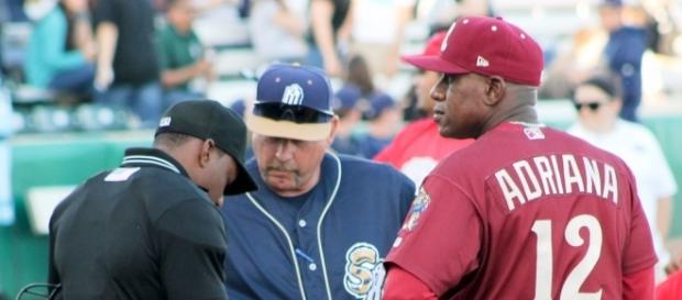 MLB umpires are ready to stop abuse from players and managers. Eric Enfermero via Wikimedia Commons MLB umpires are ready to stop abuse from players and managers. Eric Enfermero via Wikimedia Commons