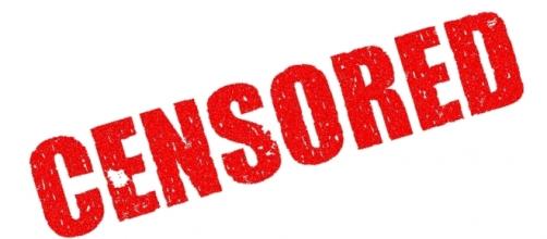 "Censored" - censorship illustration via PixaBay