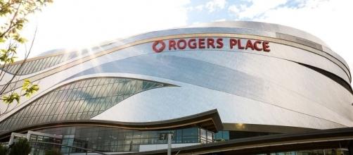 Rogers Place Arena in Edmonton, Alberta (Wikimedia Commons - wikimedia.org)