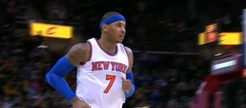 Contrary to popular belief, Carmelo Anthony wants Houston more than Cleveland (via YouTube/NBA)