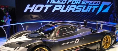 E3 2010 Need for Speed Hot Pursuit car at the EA booth (via flickr - The Conmunity - Pop Culture Geek)