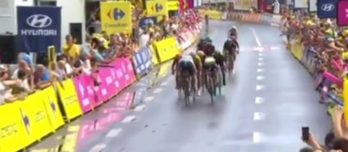 La vittoria di Van Poppel nella quinta tappa del Giro di Polonia