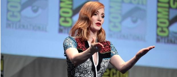 Jessica Chastain speaking at the 2015 San Diego Comic Con International - Image - Gage Skidmore | Wikimedia Jessica Chastain speaking at the 2015 San Diego Comic Con International - Image - Gage Skidmore | Wikimedia