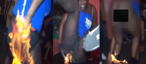 Mulher é incendiada por dança sensual - Google Mulher é incendiada por dança sensual - Google