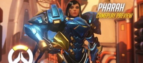 In "Overwatch," Pharah is among the heroes with great firepower (via YouTube/PlayOverwatch)