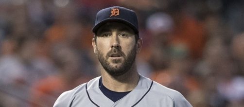 Justin Verlander notched his fourth win in his last five starts -- Keith Allison via WikiCommons