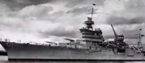 Lost USS Indianapolis made famous in JAWS found Saturday in the Philippine Sea after 72 years [Image via YouTube: news672]