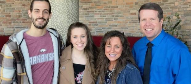Duggar's with daughter Jill and Derick Dillard. Photo Credit: Duggar Family Official Facebook Duggar's with daughter Jill and Derick Dillard. Photo Credit: Duggar Family Official Facebook