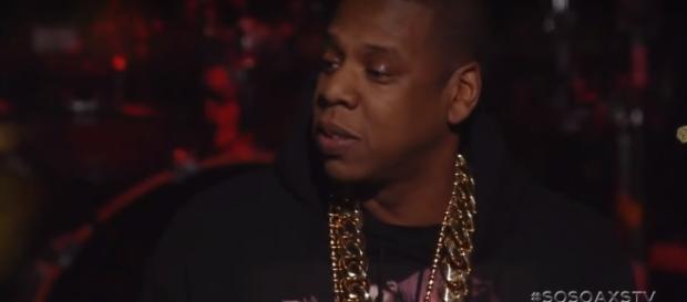 Jay-Z pays homage to late Linkn Park member Chester Bennington at concert - (Image credit: YouTube/24sevenTunes) Jay-Z pays homage to late Linkn Park member Chester Bennington at concert - (Image credit: YouTube/24sevenTunes)