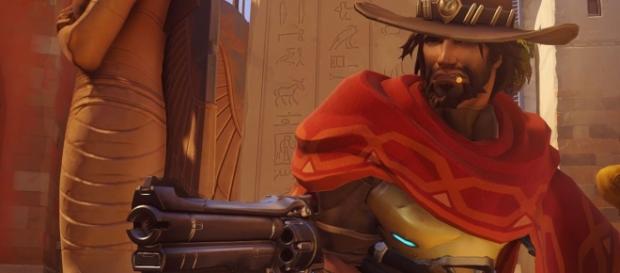 McCree in "Overwatch" is a deadly DPS character with some smooth moves to offer (via YouTube/PlayOverwatch) McCree in "Overwatch" is a deadly DPS character with some smooth moves to offer (via YouTube/PlayOverwatch)