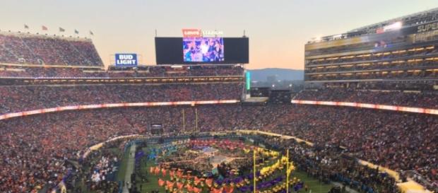 The Super Bowl show left some things behind. Voice of America via Wikimedia Commons The Super Bowl show left some things behind. Voice of America via Wikimedia Commons