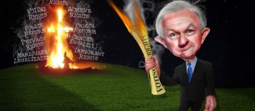 Jeff Sessions wants a theocracy https://www.flickr.com/photos/donkeyhotey/31356531486