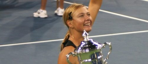 2006 US Open Champion, Maria Sharapova (via WikiCommons - by Boss Tweed)