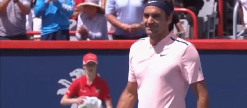 Federer during 2017 Rogers Cup in Montreal/ Photo: screenshot via ATPWorld Tour channel on YouTube