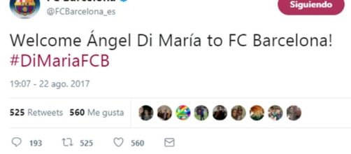 Twitter: hackearon cuenta del FC Barcelona y anunciaron fichaje de ... - peru.com