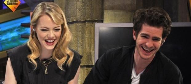 Emma Stone, Andrew Garfield / Photo via El Hormiguero, Flickr Emma Stone, Andrew Garfield / Photo via El Hormiguero, Flickr