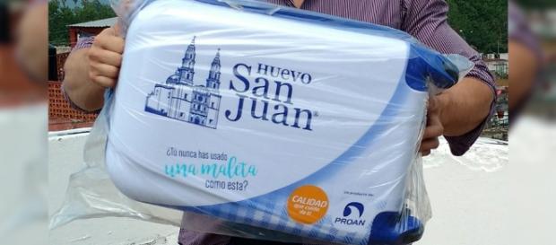 Huevo San Juan premia a quienes usan sus cajas como maletas ... - presencia.mx Huevo San Juan premia a quienes usan sus cajas como maletas ... - presencia.mx