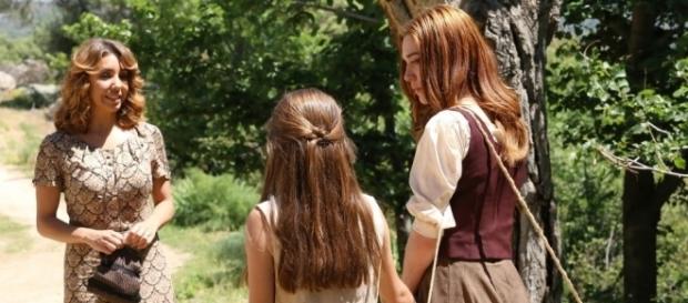 Il Segreto: Emilia incontra Julieta e Ana Il Segreto: Emilia incontra Julieta e Ana