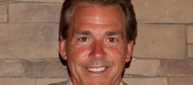 Nick Saban is less happy about the upcoming eclipse. Beasley Allen Law Firm via Wikimedia Commons Nick Saban is less happy about the upcoming eclipse. Beasley Allen Law Firm via Wikimedia Commons