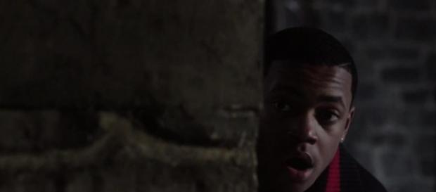 Tariq's shock at what he'd witnessed. (via STARZ) Tariq's shock at what he'd witnessed. (via STARZ)