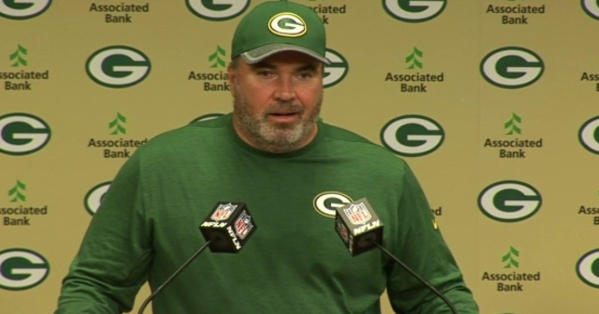 Green Bay Packers coach categorizes all the players in his training camp