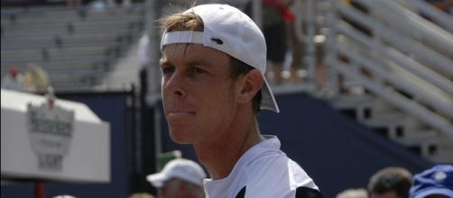 Sam Querrey of the USA (Wikimedia Commons/Charlie Cowins)