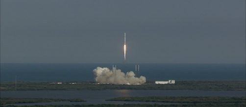 SpaceX Falcon 9 launch (Courtesy NASA)