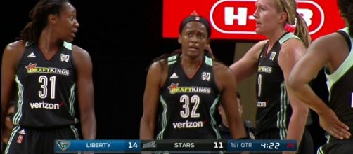 The New York Liberty picked up a big win over Minnesota on Sunday to clinch a WNBAPlayoff spot. [Image via WNBA/YouTube]